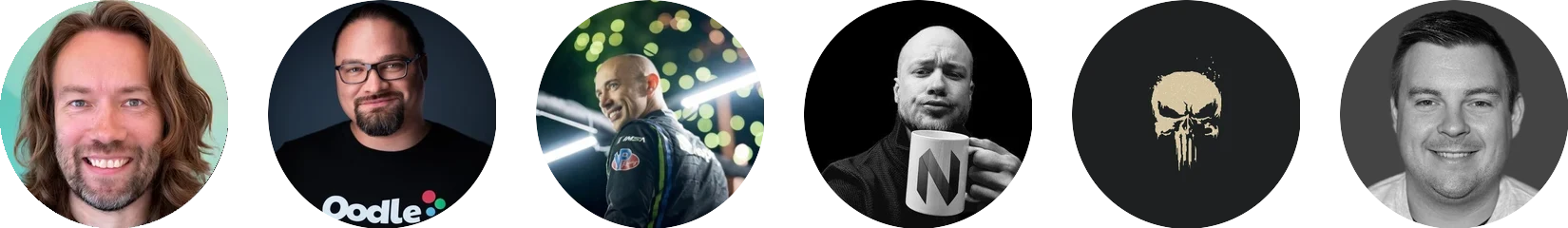 DHH, Ryan Hughes, Tobi Lütke, Bjarne Øverli, HANCORE va Spencer Bull